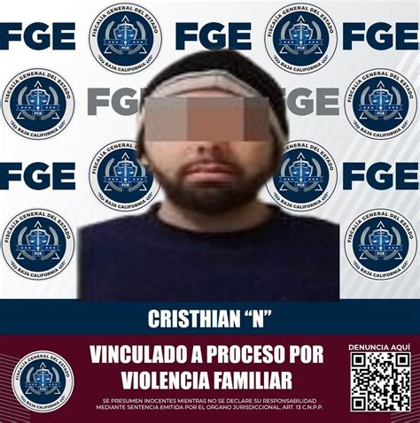 SUJETO ES VINCULADO A PROCESO POR VIOLENCIA FAMILIAR EN TECATE RADAR