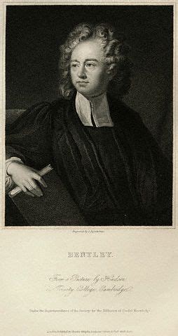 The World Of Opportunities: Engraved Portrait of Richard Bentley