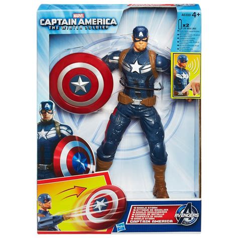 Boneco Capit O Am Rica Eletr Nico Lan A Escudo Hasbro Submarino