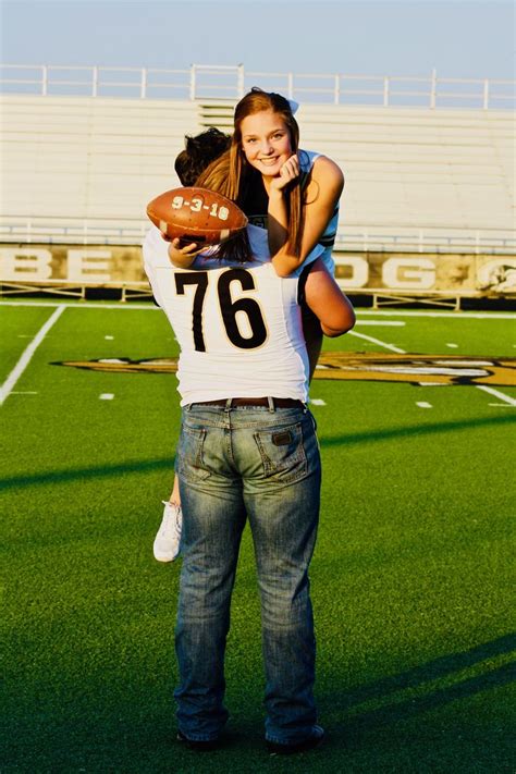 Cutest Football Cheer Couple Cheer Couples Football Couples