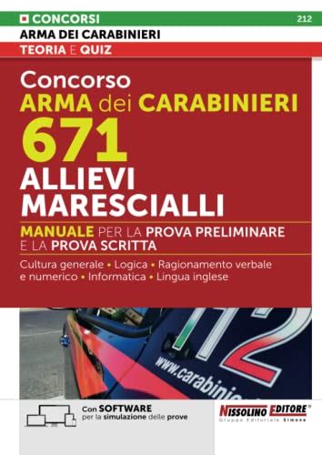 I 3 Migliori Libri Per Il Concorso Allievi Carabinieri 2022 Trelibri