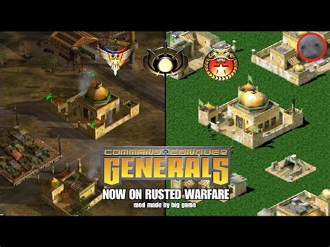 Rusted Warfare C C GENERALS ZERO HOUR BETA Mod Now Released YouTube