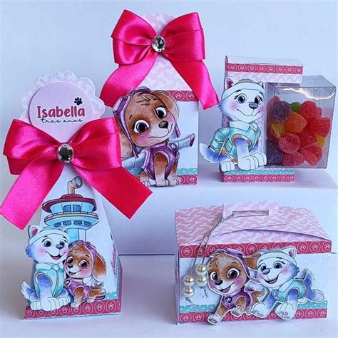 Kit Personalizado Patrulha Canina Rosa Elo7 Produtos Especiais