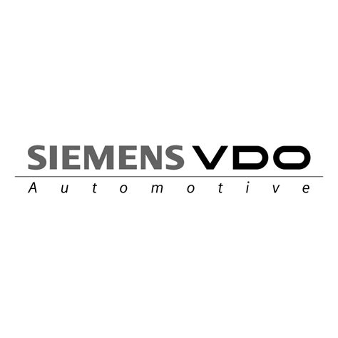 Siemens VDO Automotive Logo Black and White – Brands Logos