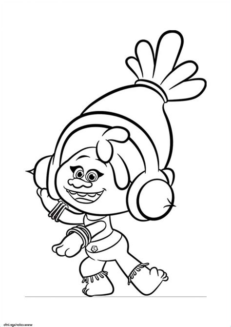 Beau De Coloriage Les Trolls Images Coloriage Coloriage