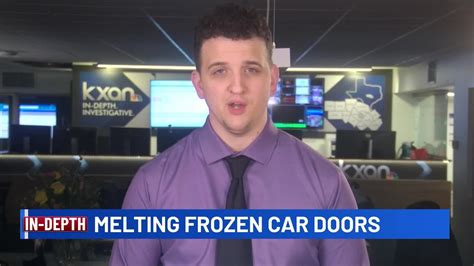 Car Door Frozen Here S How To Get It Open And Not Break Anything Youtube