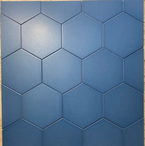 X Roca Flow Cosmic Sapphire Hexagon Porcelain Tile