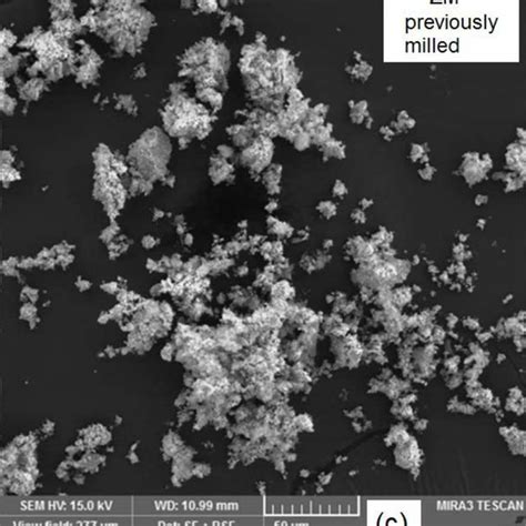 FE SEM Micrographs Of The Samples Calcined At 800 C A DEP B