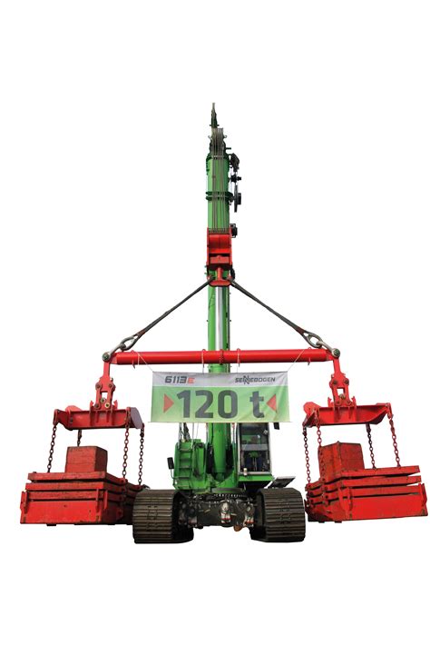 T Telescopic Crawler Crane From Sennebogen Sennebogen