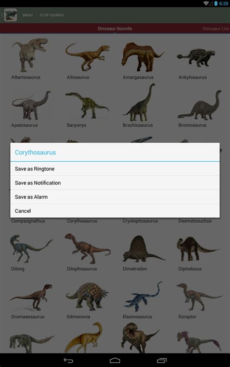 Dinosaur Sounds Apk Android