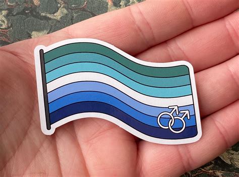 Mlm Pride Flag Sticker Die Cut Vinyl Sticker Lgbt Lgbtqia Etsy Australia