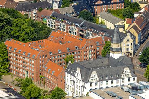 Luftaufnahme Gladbeck Gebäude der Stadtverwaltung Rathaus in