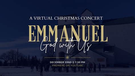 Emmanuel God With Us MCI Christmas Concert 2021 YouTube