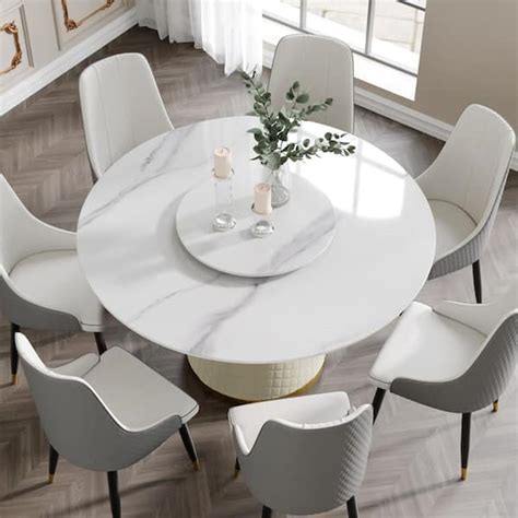 15 White Round Table Design Ideas For Extravagant Look Of, 45% OFF