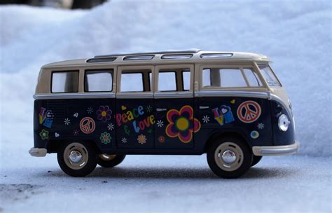 Fotos Gratis Nieve Invierno Coche Vendimia Retro Vw Camioneta