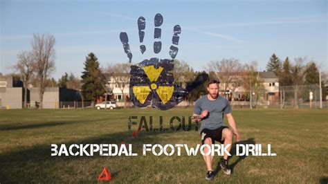 Defensive Back Pedal Footwork Drill Youtube