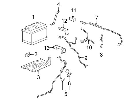 Chevrolet Silverado Battery Cable 22846472 Gm Parts Outlet Eastpointe Mi