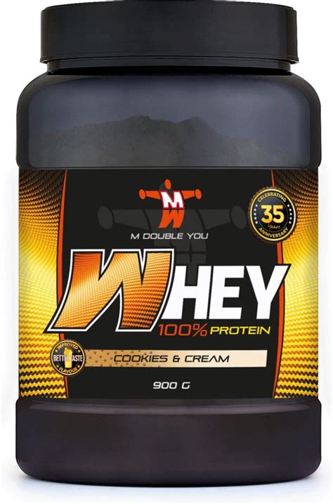 Whey Protein Cookies Cream Gram M Double You