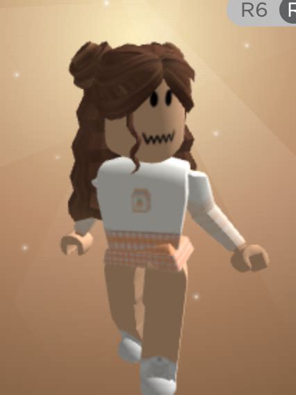 Roblox Aesthetic Avatar Brown Hair