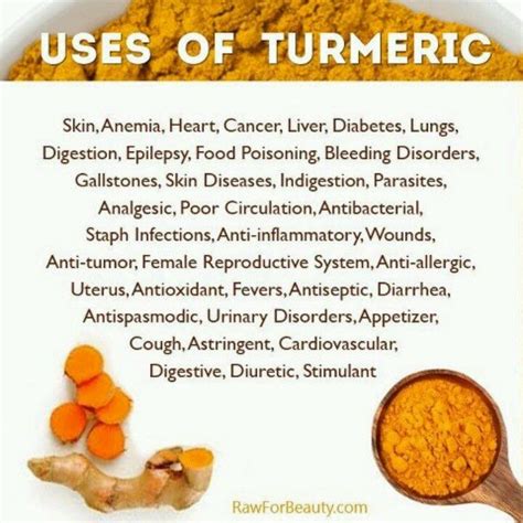 Health And Nutrition Turmeric Benefits Health Food