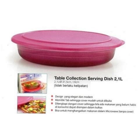 Jual Wadah Saji Table Collection Serving Dish 2 L Shopee Indonesia