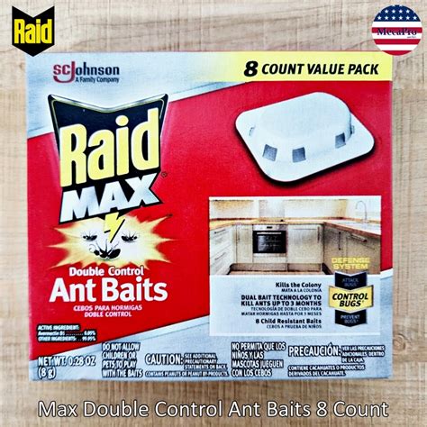 Raid Max Double Control Ant Baits Count