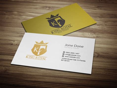 Real Estate Business Card Logos