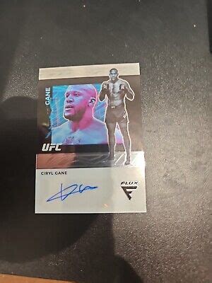 2022 Panini Chronicles UFC Flux Auto Ciryl Gane FX CGN Auto EBay