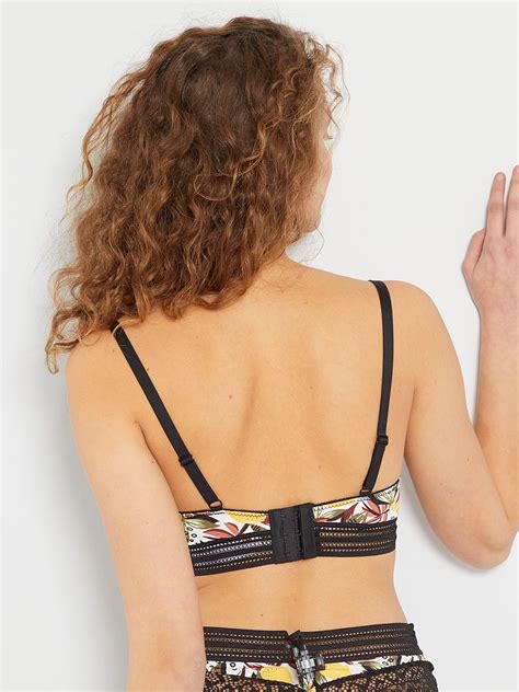 Soutien gorge Mojito Lingerie écru noir Kiabi 14 00