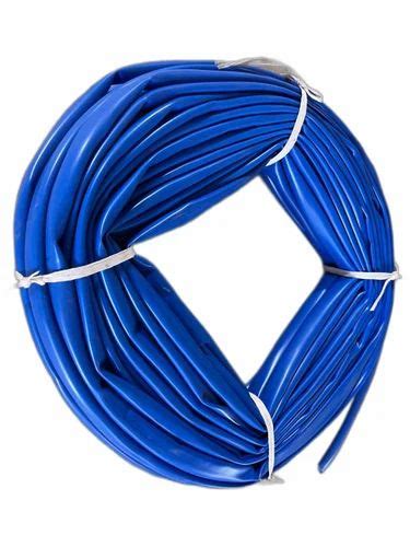 Round Insulation Sleeving Blue Pvc Sleeve For Automotive Industry