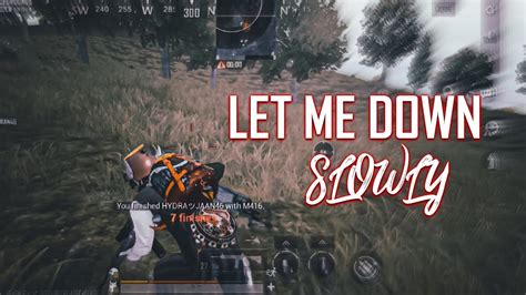 Let Me Down Slowly ⚡ Bgmi Montage Cqninja Youtube