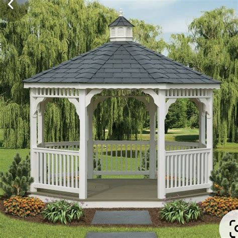 Hexagonal FRP Garden Gazebo Painted Rs 250000 Piece Saj Engineering