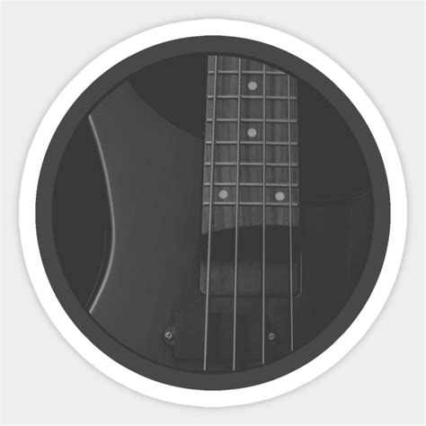 Bass Guitar Bass Guitar Sticker Teepublic