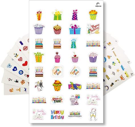 Reviews- Stickers Pack For Planner - StriveZen