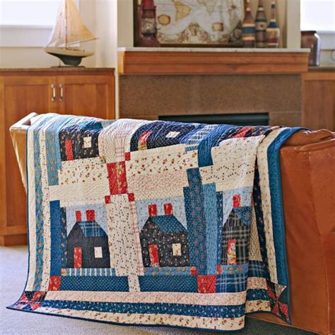 Traditional Log Cabin Quilt Block