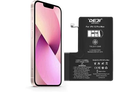 Усиленная аккумуляторная батарея DEJI 4410 mAh для Apple iPhone 12