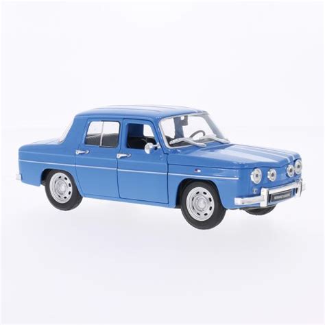 Modellfahrzeug Renault R8 Gordini hellblau weiß