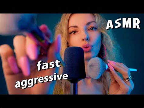 Asmr Tingly Fast Fluffy Mic Triggers With Mouth Sounds