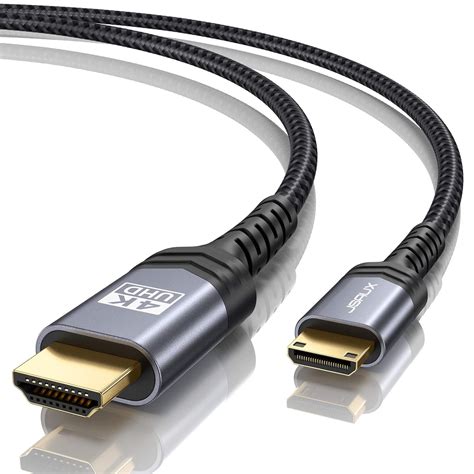 JSAUX Mini HDMI To HDMI Cable 3M 4K 60Hz High Speed Mini HDMI Cable