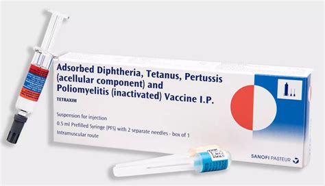 Adsorbed Diphtheria Tetanus Pertussis Poliomyelitis I P Vaccine At Rs