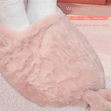 Soft Plush Hand Feet Warmer Covers Pompom Cover Heat Preservation Covers Hot Water Bottle The