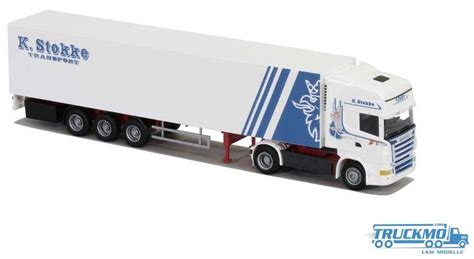 Awm Stokker Scania R Topline Reefer Trailer Truckmo Truck