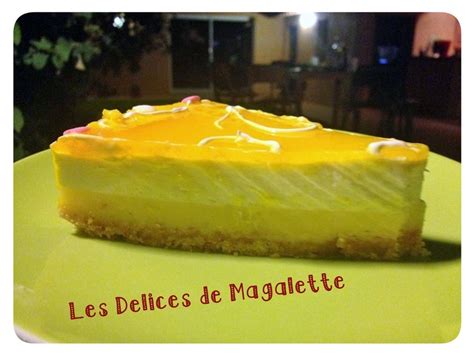 Entremets Citron Recette par Les délices de Magalette