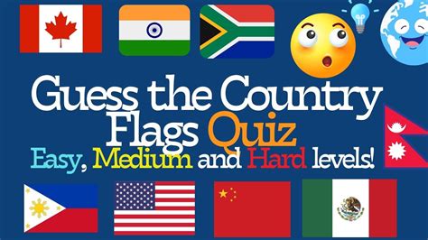 country flags quiz trivia time  easy medium  hard levels