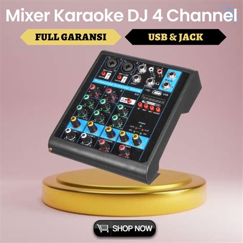 Jual Audio Power Mixer Mikser Mixser Amplifier Audio Karaoke Karoke Dj