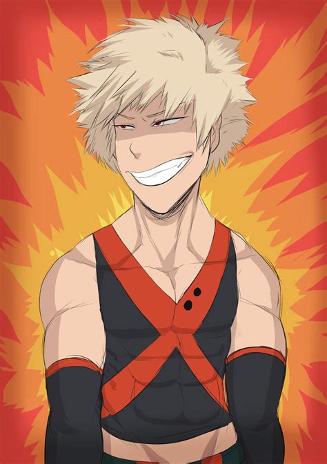 Bakugou Katsuki Hot Dayum Them Muscles By Awkturtleartist On Deviantart