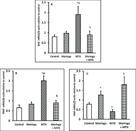 The Ameliorative Impact Of Mole On Mrna Expression Of Bax Timp And