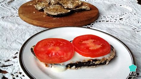 Milanesa de berenjena con avena Receta FÁCIL