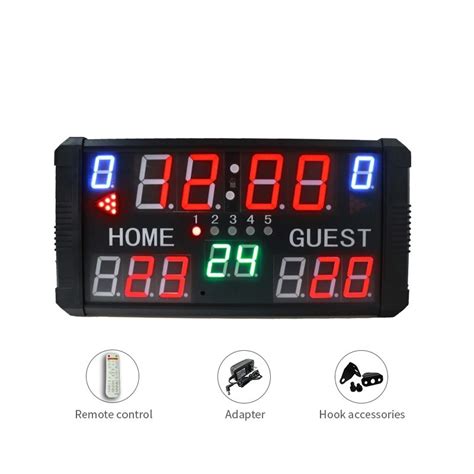 Digital Electronic Basketball Scoreboard Digital Score Led Display