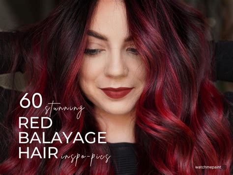 60 Stunning Red Balayage Hair Inspo Pics